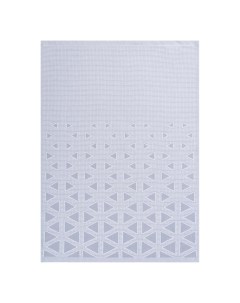Кухонное полотенце Intarsio белое с серым 50х70 см ПЦ 560 4871 Cleanelly
