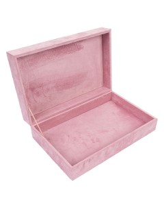 Шкатулка цвет розовый Maru studio