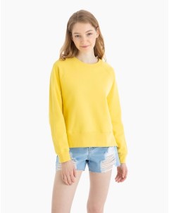 Желтый свитшот oversize Gloria jeans