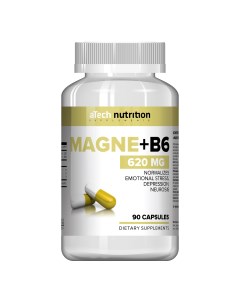 Комплекс Магний B6 90 твердых капсул Витамины и добавки A tech nutrition