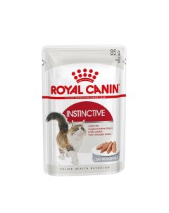 Instinctive влажный корм для кошек в паучах с паштетом 85 г Royal canin
