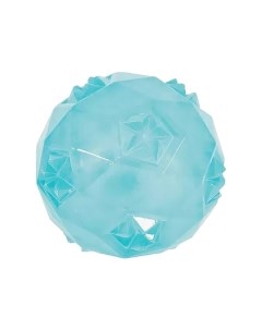 Игрушка для собак Мяч термопластичная резина бирюзовая 6см Zolux