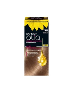 Стойкая крем краска Olia для волос 7 132 Дымчато бежевый Garnier