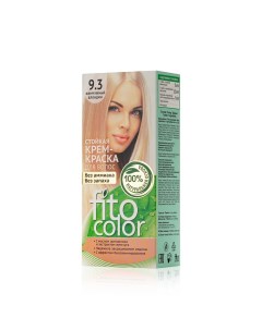Стойкая крем краска FitoColor для волос 9 3 Жемчужный блондин 125мл Фитокосметик