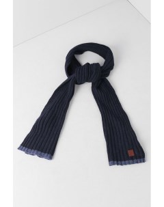 Шерстяной текстурированный шарф Pierre cardin