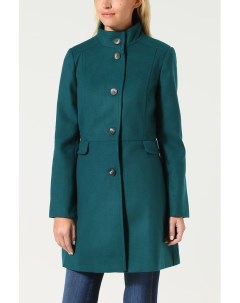 Однотонное приталенное пальто Oasis