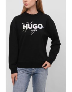 Свитшот с логотипом бренда Hugo