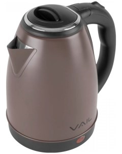 Чайник электрический VL 5508 1 8 л шоколад Vail