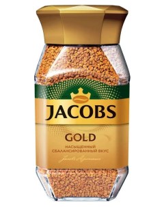 Кофе Gold растворимый сублимированный 95гр Jacobs