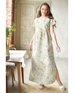 Жен платье повседневное Кострома Зеленый р 56 Оптима трикотаж