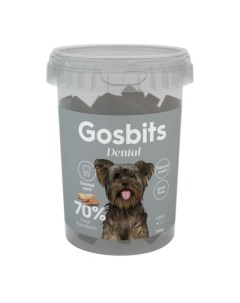 Лакомство ts Dental для взрослых собак мелких пород для профилактики зубного камня 300 г Gosbi