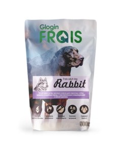 Signature Сухой корм для собак с чувствительным пищеварением средних крупных пород кролик 500 гр Frais