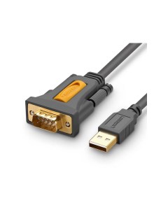Аксессуар CR104 USB to DB9 RS 232 Adapter Cable 1m Space Grey 20210 Ugreen