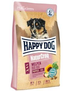 Naturcroq Welpen корм для щенков всех пород до 6 месяцев 15 кг Happy dog