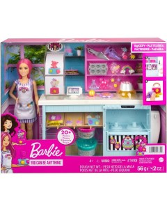 Barbie Кондитерская с куклой и аксессуарами HGB73 Mattel