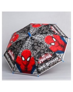 Зонт детский с паутиной Человек Паук 8 спиц D 87см Nnb