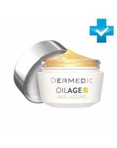 Ночной крем для восстановления упругости кожи Anti Ageing Night Cream 50 мл Oilage Dermedic