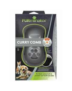 Curry Comb расческа для взрослых собак всех пород кошек грызунов и кроликов резиновая 5 мм Furminator