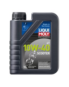 Минеральное моторное масло 4T для скутеров Liqui moly