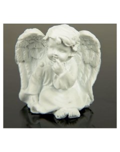 Сувенир полистоун Белоснежный ангел 4х4х2 5 см Nnb