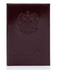 Обложка для паспорта цвет бордовый Nnb