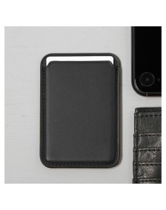 Кожаный чехол бумажник Luazon поддержка Magsafe для Iphone 12 13 pro mini pro Max черный Luazon home