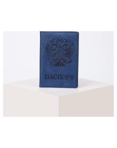 Обложка для паспорта цвет синий Nnb