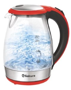 Чайник электрический Sakura SA 2732 2200Вт 1 7л цвета в ассорт Bit