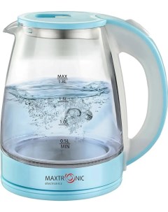 Чайник электрический MAXTRONIC MAX 206 1800Вт 1 8л голубой Bit
