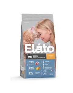 Holistic Neutered Low Active Сухой корм для стерилизованных кошек курица с уткой 1 5 кг Elato