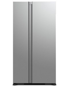Холодильник Side by Side R S 702 PU0 GS серебристое стекло Hitachi