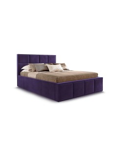 Кровать Октавия 180 Лана фиолетовый Вариант 3 Bravo