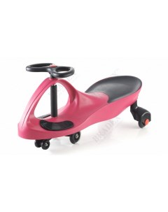 Машинка детская с полиуретановыми колесами розовая Бибикар DE 0298 Bradex