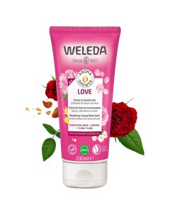 Гель для душа Love 200 мл Розовая линия Weleda