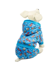 Комбинезон для собак зимний Зимние забавы XL, размер 40см Триол