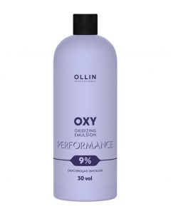 Окисляющая эмульсия performance OXY 9 30vol 1000 мл Окрашивание волос Ollin professional