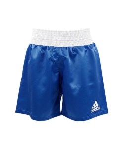 Шорты боксерские Multi Boxing Shorts синие Adidas