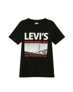 Хлопковая футболка с принтом Levi's®