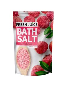 Соль для ванн с пеной Litchi Rambutan 500 МЛ Fresh juice