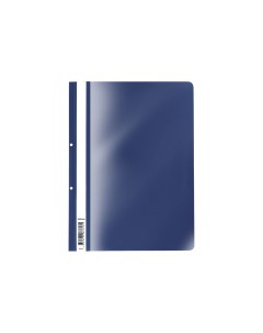 Папка скоросшиватель с перфорацией пластиковая Fizzy Classic A4 синий Erich krause