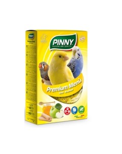 PM Мягкий витаминный корм для птиц с медом и яблоками 350 гр Pinny