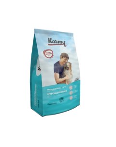Hypoallergenic Сухой корм для собак собак средних и крупных пород склонных к пищевой аллергии ягнено Karmy