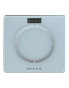 Весы напольные BSS 2055B белый Supra