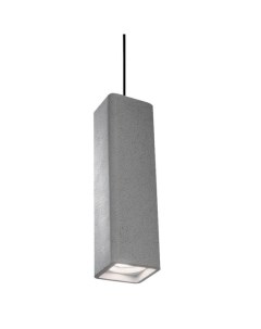 Подвесной светильник Oak SP1 Square Cemento 150673 Ideal lux