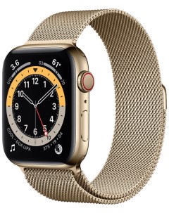 Стальной браслет для Apple Watch 38 40 мм золотой 2020 MF AWS MT40 Gold 2020 Moonfish