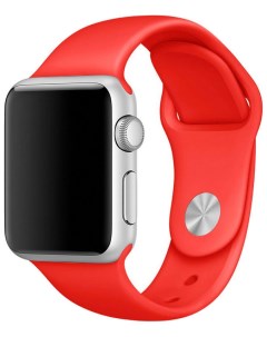 Ремешок для смарт часов для Apple Watch 42 мм красный MF AWS SL42 Red Moonfish