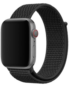 Cпортивный браслет для Apple Watch 38 мм черный MF AWS SP38 Black Moonfish