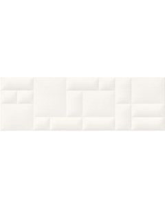 Настенная плитка Pillow Game Белый Str 29x89 Meissen