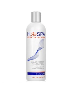 Кератиновый шампунь для окрашенных волос Color Protect Shampoo H.airspa (сша)