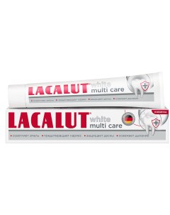 Зубная паста White Multi Care 60 г Зубные пасты Lacalut